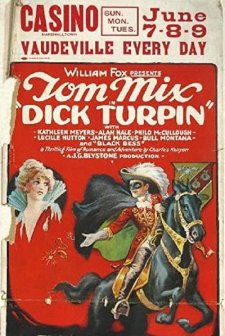 Dick Turpin (1925) afişi