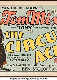 The Circus Ace (1927) afişi