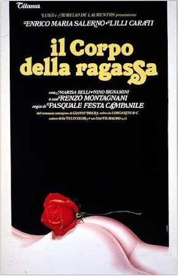 Il Corpo Della Ragassa (1979) afişi