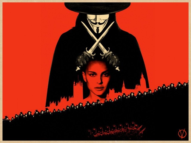V For Vendetta Fotoğrafı