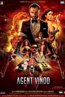Agent Vinod (2012) afişi