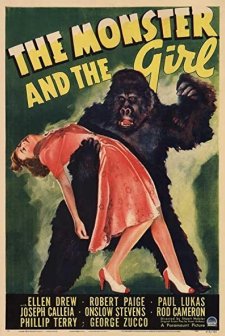 The Monster And The Girl (1941) afişi