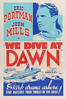 We Dive At Dawn (1943) afişi