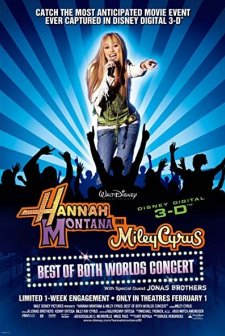 Hannah Montana & Miley Cyrus: Best of Both Worlds Concert (2008) afişi