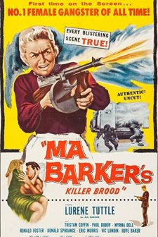 Ma Barker's Killer Brood (1960) afişi