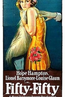 Fifty-Fifty (1925) afişi