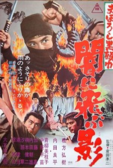Maboroshi Kurozukin - Yami Ni Tobu Kage (1967) afişi