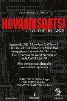 Koyaanisqatsi (1982) afişi