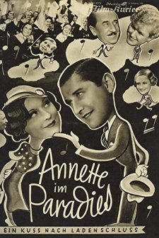 Annette Im Paradies (1934) afişi