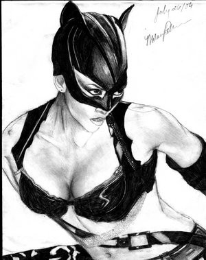 Kedi Kadın Fotoğrafı