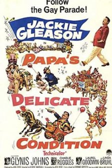 Papa's Delicate Condition (1963) afişi