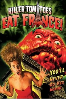 Killer Tomatoes Eat France! (1992) afişi