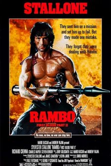 Rambo: İlk Kan 2 (1985) afişi