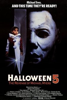 Halloween 5: Michael Myers'ın İntikamı (1989) afişi