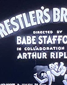 A Wrestler's Bride (1933) afişi