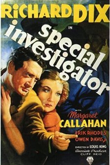 Special ınvestigator (1936) afişi