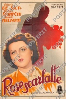Rosa scarlette (1940) afişi