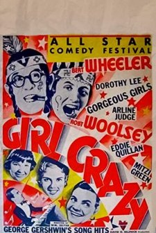 Girl Crazy (1932) afişi