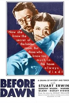 Before Dawn (1933) afişi