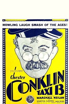 Taxi 13 (1928) afişi