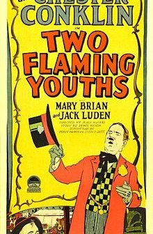 Two Flaming Youths (1927) afişi