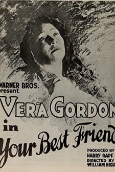 Your Best Friend (1922) afişi