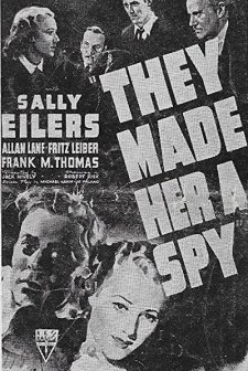 They Made Her A Spy (1939) afişi