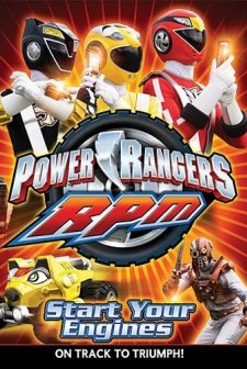 Power Rangers R.P.M. (2009) afişi