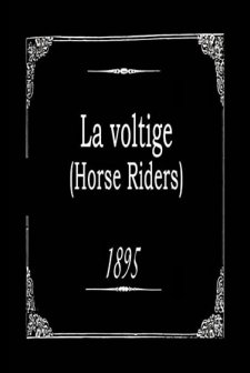 Trick Riding (1895) afişi