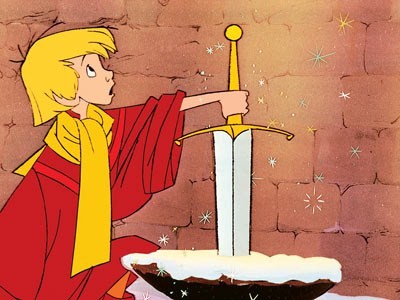 The Sword in The Stone Fotoğrafı