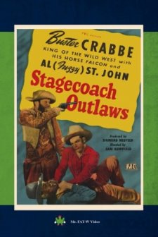 Stagecoach Outlaws (1945) afişi