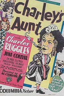 Charley's Aunt (1930) afişi
