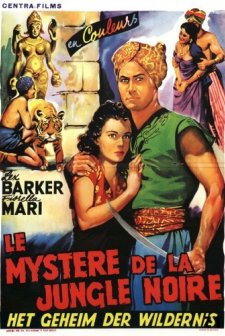I misteri della giungla nera (1954) afişi