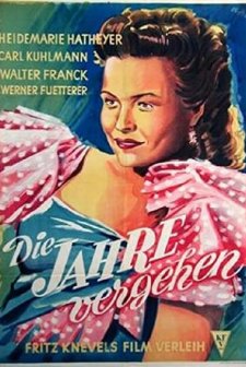 Die Jahre Vergehen (1945) afişi