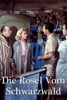 Die Rosel Vom Schwarzwald (1956) afişi