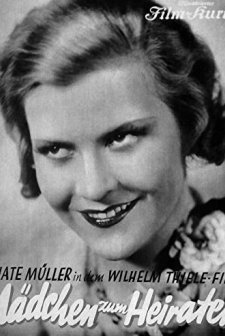 Mädchen Zum Heiraten (1932) afişi