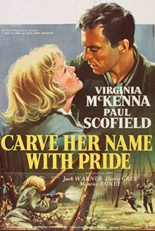 Carve Her Name With Pride (1958) afişi