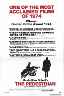 Der Fußgänger (1973) afişi