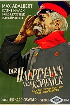 The Captain From Köpenick (1931) afişi