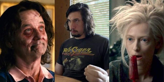 Bill Murray-Adam Driver-Tilda Swinton Bill Murray-Adam Driver-Tilda Swinton