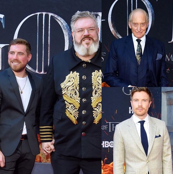 Kristian Naim-Charles Dance-Joe Dempsie Kristian Naim-Charles Dance-Joe Dempsie
