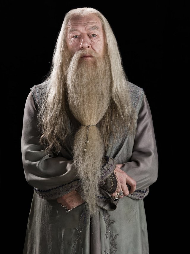 Michael Gambon, Profesör Albus Dumbledore rolünde Michael Gambon, Profesör Albus Dumbledore rolünde