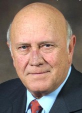 F.W. De Klerk fotoğrafı