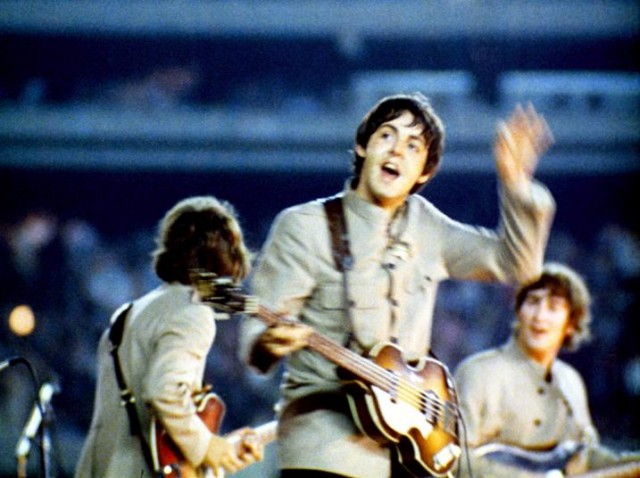 The Beatles At Shea Stadium fotoğrafı