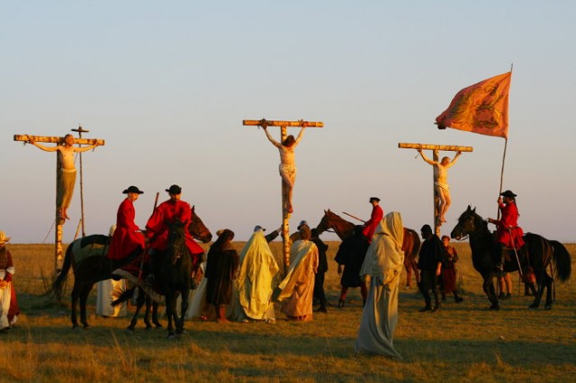 Mlyn i krzyz Fotoğrafı