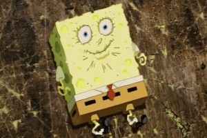 Sünger Bob Kare Pantolon Fotoğrafı