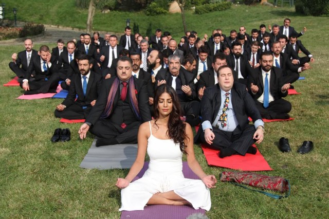 Bir Baba Hindu Fotoğrafı