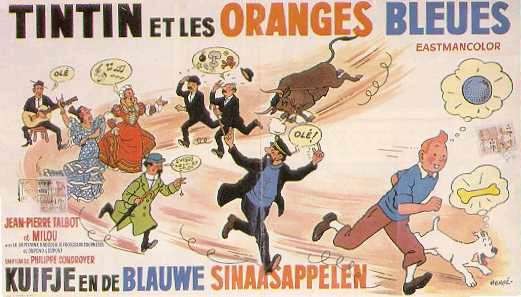 Tintin Et Les Oranges Bleues Fotoğrafı