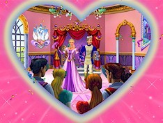 Barbie Rapunzel Masalında Fotoğrafı