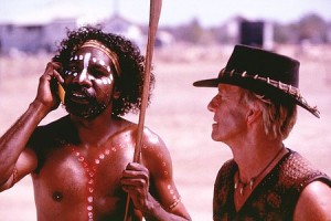 Timsah Dundee Los Angeles’ta fotoğrafı
